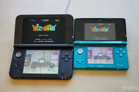 3DS XL/3DS comparison images