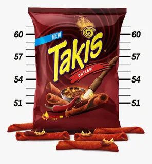 Takis Bag Outlaw Flavor - Takis Fuego Png, Transparent Png ,