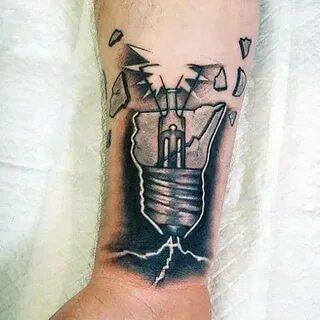 The Meaning Behind The Flower Light Bulb Tattoo - TattoosWin