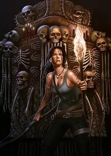 Масса красивых артов Tomb Raider