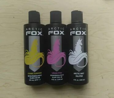 Arctic Fox 'Rose Gold Set' Review Arctic fox hair dye, Hair 