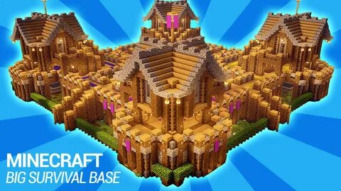 How to build a survival base in Minecraft - Build Tutorial