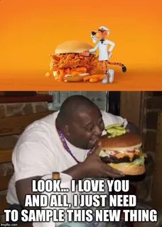 fat black guy eating burger Memes & GIFs - Imgflip