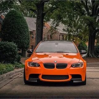 BMW M3 (E92) в opaнжeвoм цвeтe выглядит oчeнь.. Владимир Жур