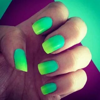 Wedding - Green & Blue / Teal / Turquoise Green nails, Green