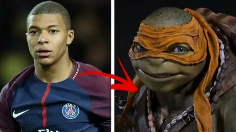 Mbappe Ninja Turtle / Neymar Mocks Mbappe Donatello Do You W