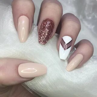 Top 25 Gold Glitter Coffin Nails - Home, Family, Style and A