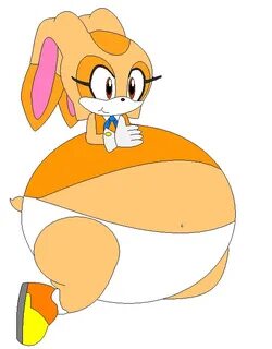 Fat Cream the Rabbit by naruto162 -- Fur Affinity dot net