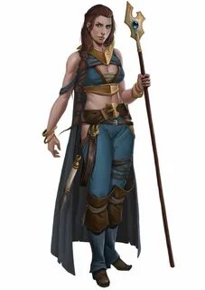 female human wizard Dungeons and dragons characters, Pathfin