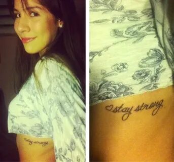 Stay strong tattoo. Okay Im Gonna Get This! Tattoos & pierci