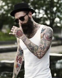 A Town Called Hipocrisy Beard tattoo, Hair and beard styles,
