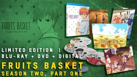 Fruits Basket: Season 2 - Part 1 Blu-ray Unboxing Limited Ed