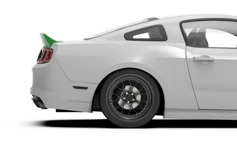 Ford Mustang S197 Ducktail Spoiler - fits 2010, 2011, 2012, 