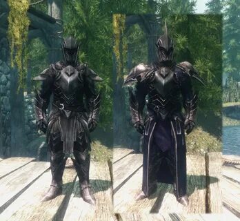 Ebony Archmage vs Ebony armor at Skyrim Nexus - Mods and Com