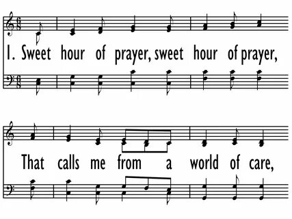 SWEET HOUR OF PRAYER Hymnary.org