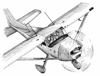Airplane drawing, Plane drawing, Drawing prints
