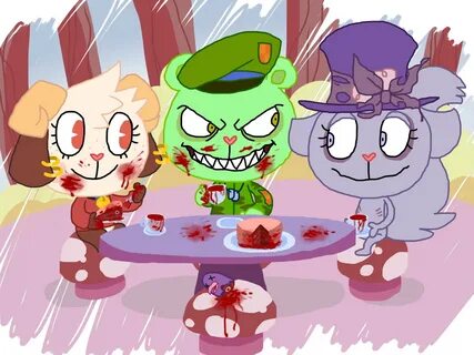 Happy Tree Friends: Blood Party AT by ArtsyGumi on DeviantAr