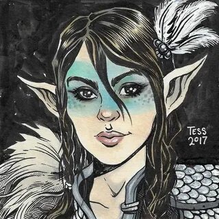 Tess Fowler Critical role fan art, Critical role, Role