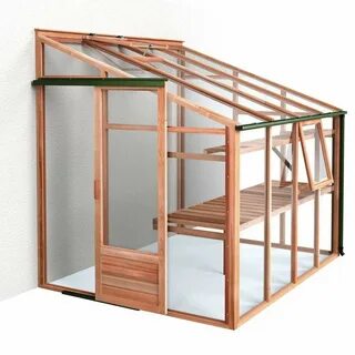 Lean-to Greenhouses " View All Grow House Cedar Lean-to Gree