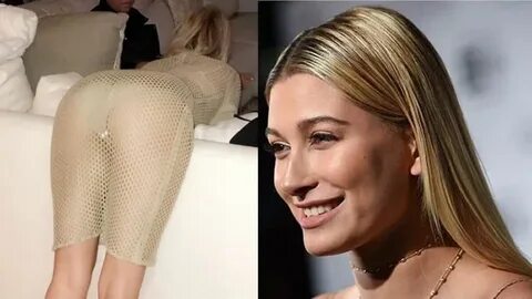 Hailey Baldwin White Thong Upskirt UpskirtSTARS