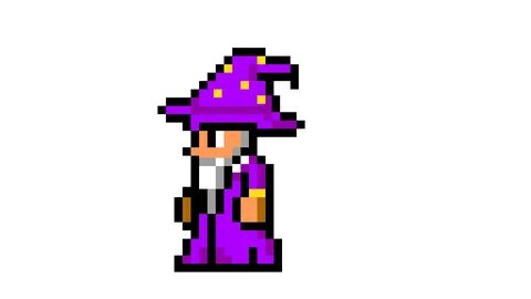 Pixilart - Terraria Wizard by JBoogie777