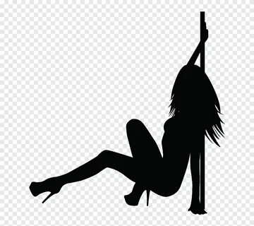 Pole dance Art Silhouette, lainnya, olahraga, panggung png P