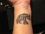 Hounds tooth elephant tattoo. Roll Tide! Matching tattoos, A