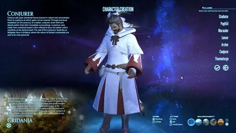 Final Fantasy XIV ARR Job outfits Male & Female 1080p - YouT