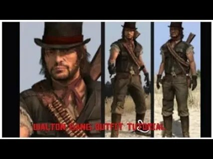 Red Dead 2 online Walton gang and us army outfit tutorial - 