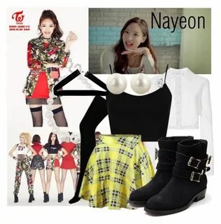 "Twice Like OOH-AHH Outfit from Nayeon" by schnpri ❤ liked o