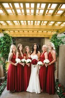 Scarlet Red Bridesmaid Dresses - How To Look Good 2017-2018 