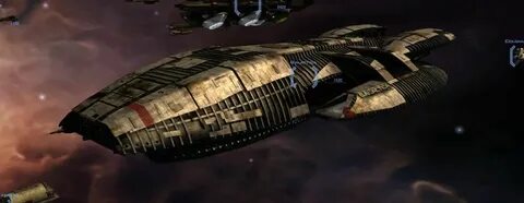 You can pilot a Battlestar in Battlestar Galactica Online ri