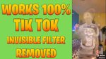 How to remove Tiktok Invisible Filters ( WORKS 100% ) - YouT