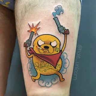 Adventure time jake tattoo