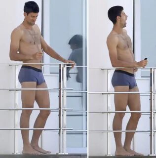 Provocative Wave for Men: Novak Djokovic Provocative bulge
