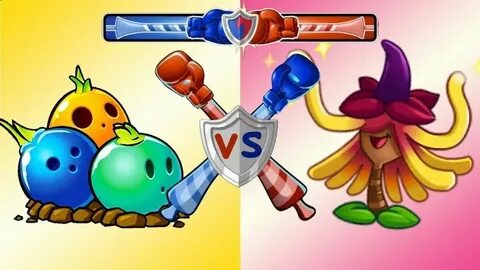 BATTLEZ! Bowling Bulb vs Witch Hazel - Plants vs Zombies 2 B