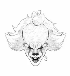 Just A Dancing Clown by joncav182 on @DeviantArt Scary drawi