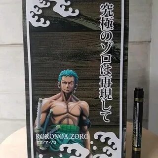 Jual mainan action figure one piece roronoa zoro statue deta