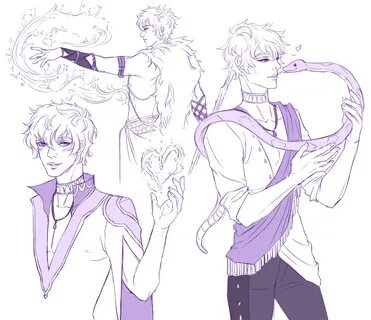 rubygoby: Some Arcana doodles. Came across a... - Happy thin