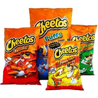 Cheetos дарит бесплатные стикеры!