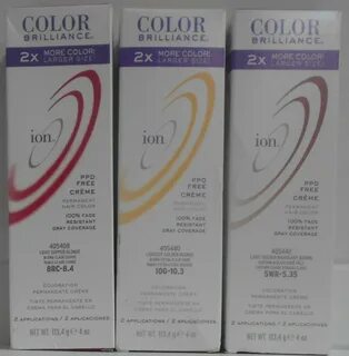 Ion Color Brilliance Permanent Ppd Free 100% and 36 similar 