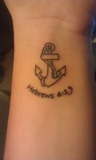 I want this, but I want it to say "Hope anchors the soul" un