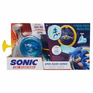 Sonic the Hedgehog Movie Spin Dash Sonic Playset Playset, So