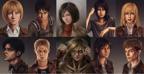 anime Spoilers Realistic characters wallpaper : ShingekiNoKyojin.