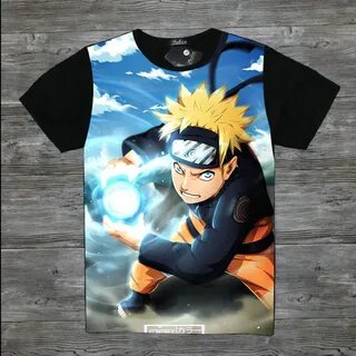 Hatake Kakashi T-Shirt Anime Fashion Full Print Naruto Hatak