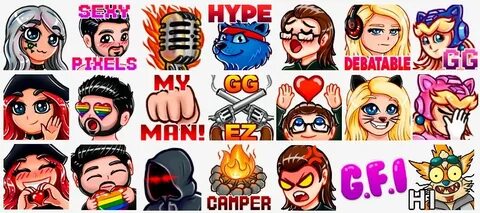 Twitch Emote Makers Best Twitch Emotes And Sub Badges Discor