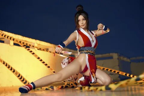 Joyce Lin2x, women, model, cosplay, Mai Shiranui, King of Fi