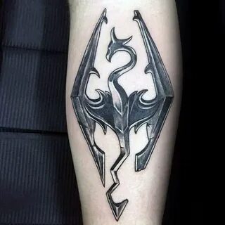 Skyrim tattoo - Top 43 Skyrim Tattoo Ideas 2021 Inspiration 