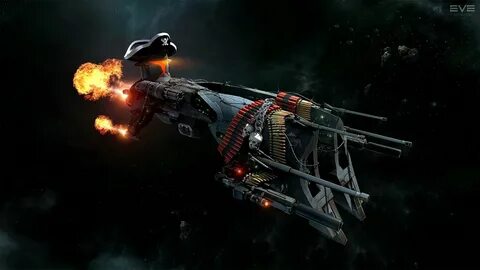 Concept ships from EVE-Outtakes Concept ships, Space pirate 