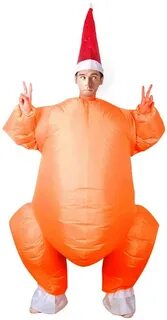 Hot sale Adult Inflatable Turkey Funny Blow Up Thanksgiving 